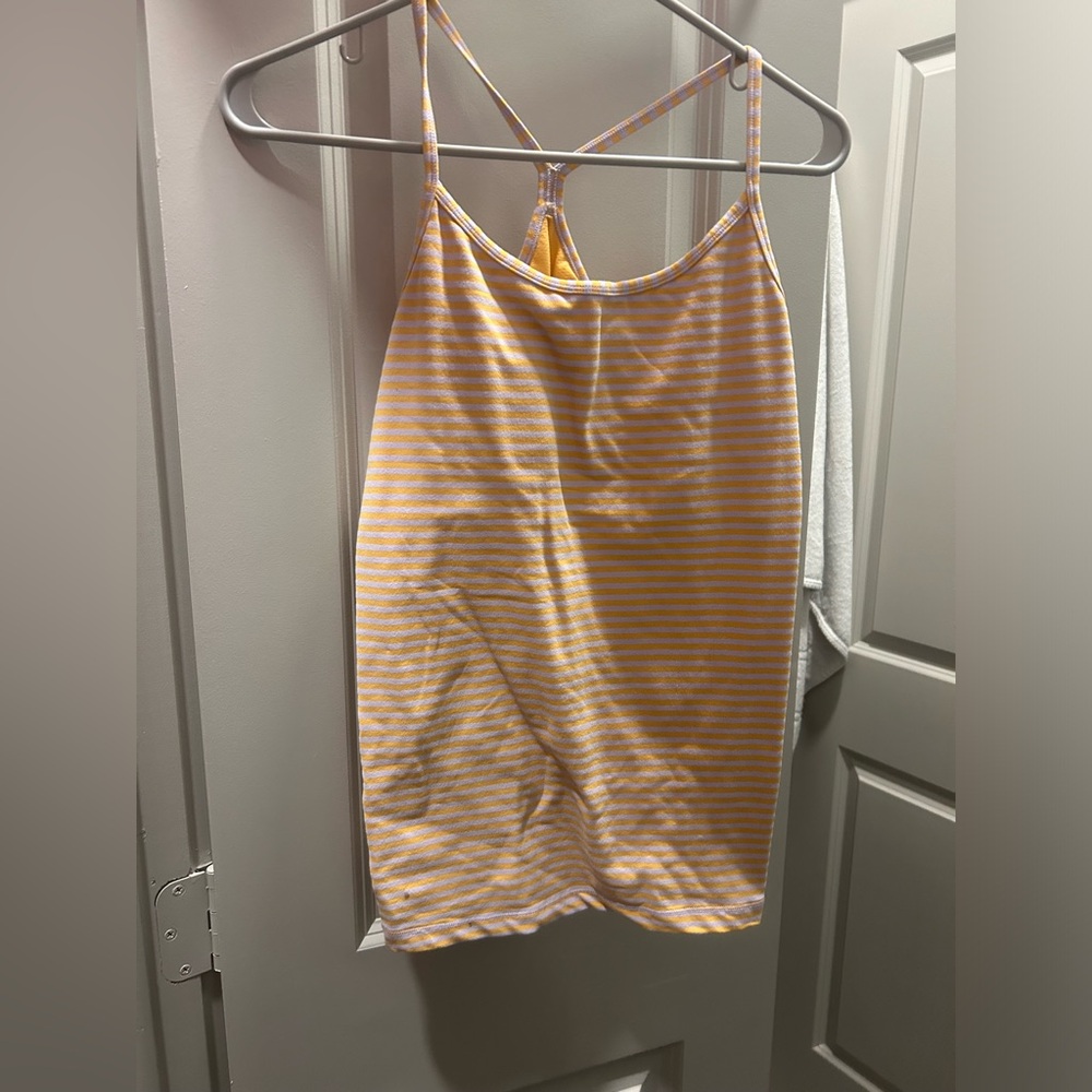 Nike work out top (with built in shelf bra)
